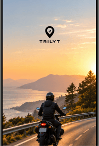 The Trilyt app running on a phone